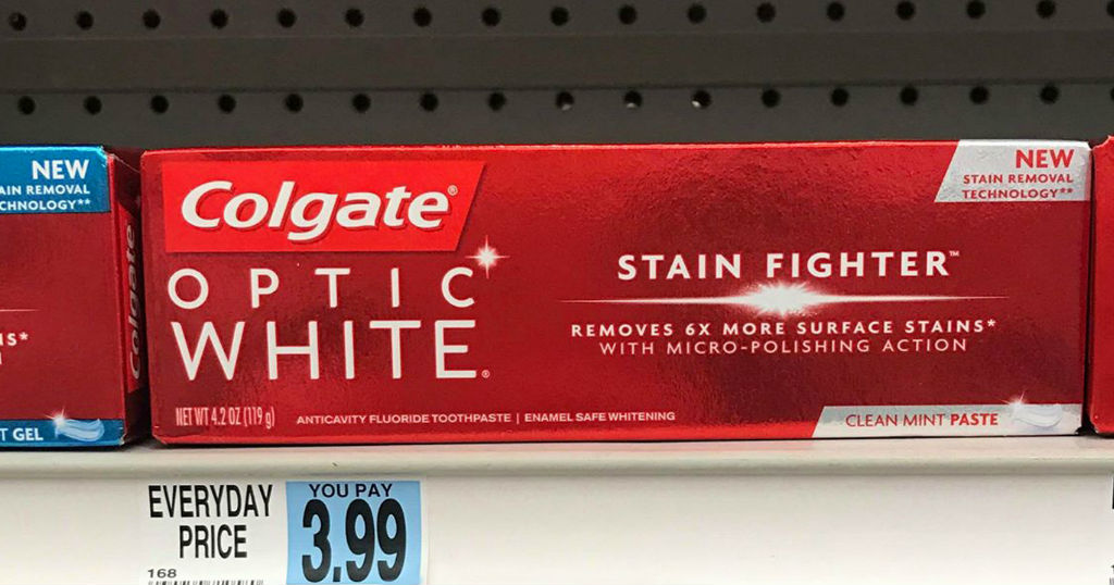 Pasta Colgate Optic White
