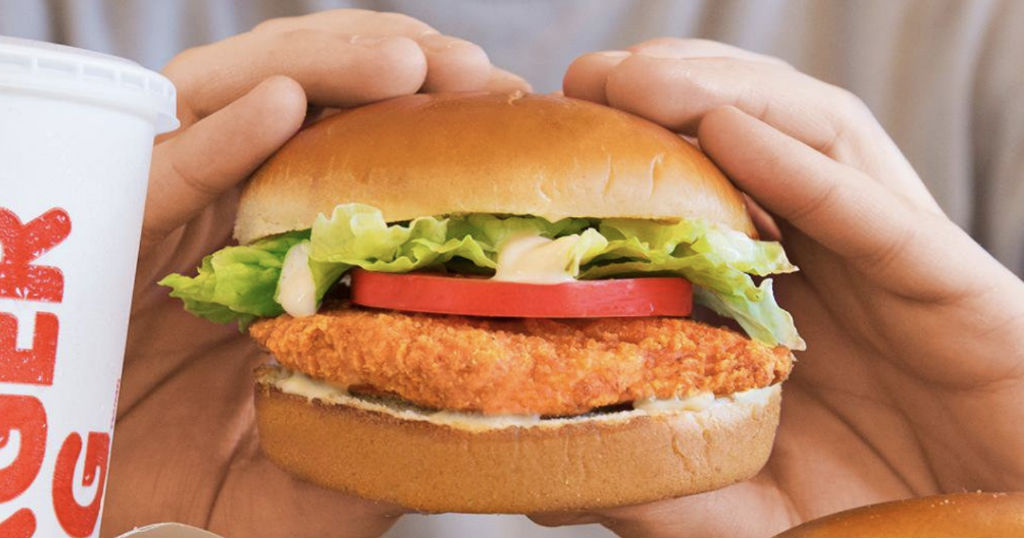 Crispy Chicken Sandwich de Burger King solo $1