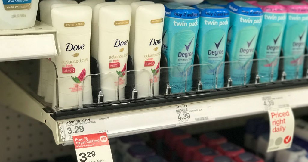Desodorante Dove Advanced Care solo $0.89 en Target