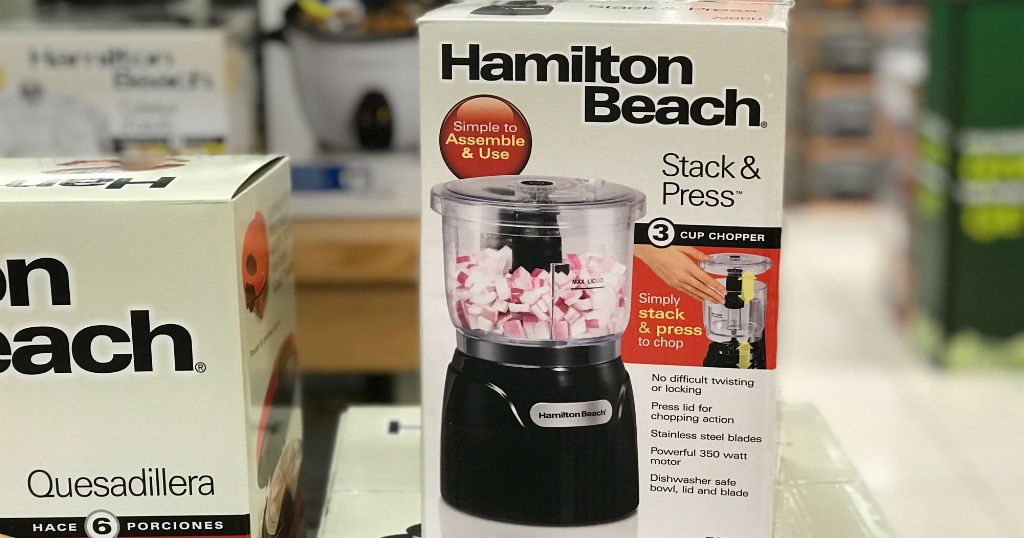 Hamilton Beach Stack Press 3-Cup Chopper en Kohl's