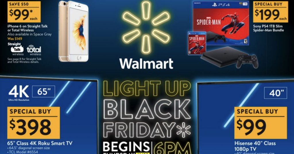 Shopper Walmart Black Friday 2018