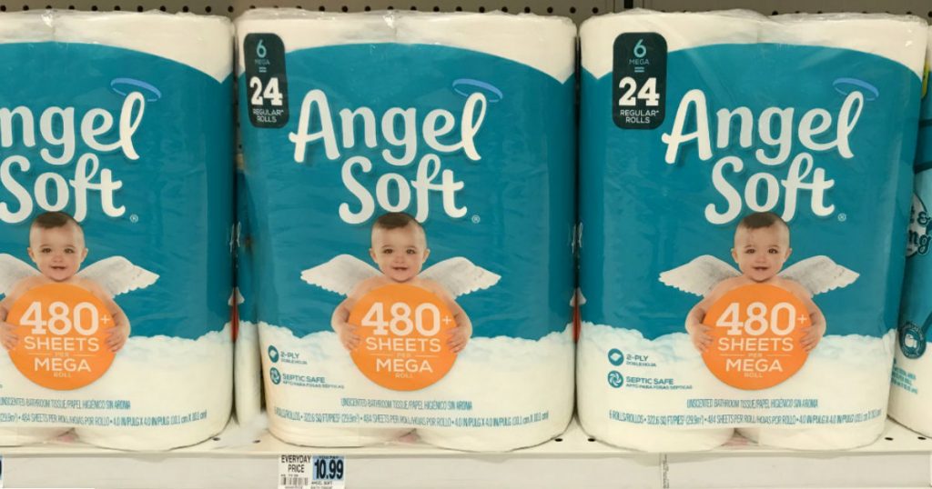 Papel Angel Soft de 6 Mega Rollos