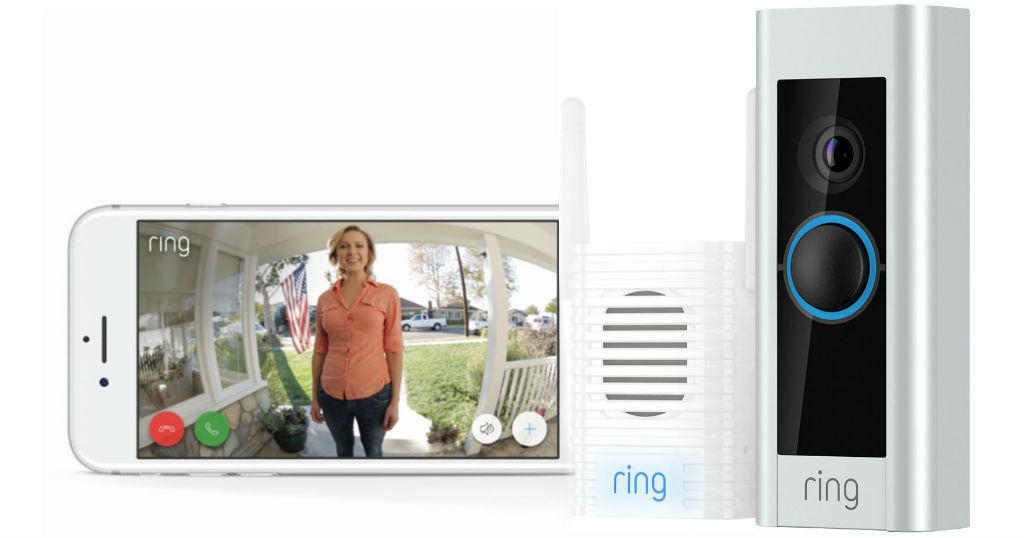 Ring Video Doorbell Pro and Chime Pro Bundle