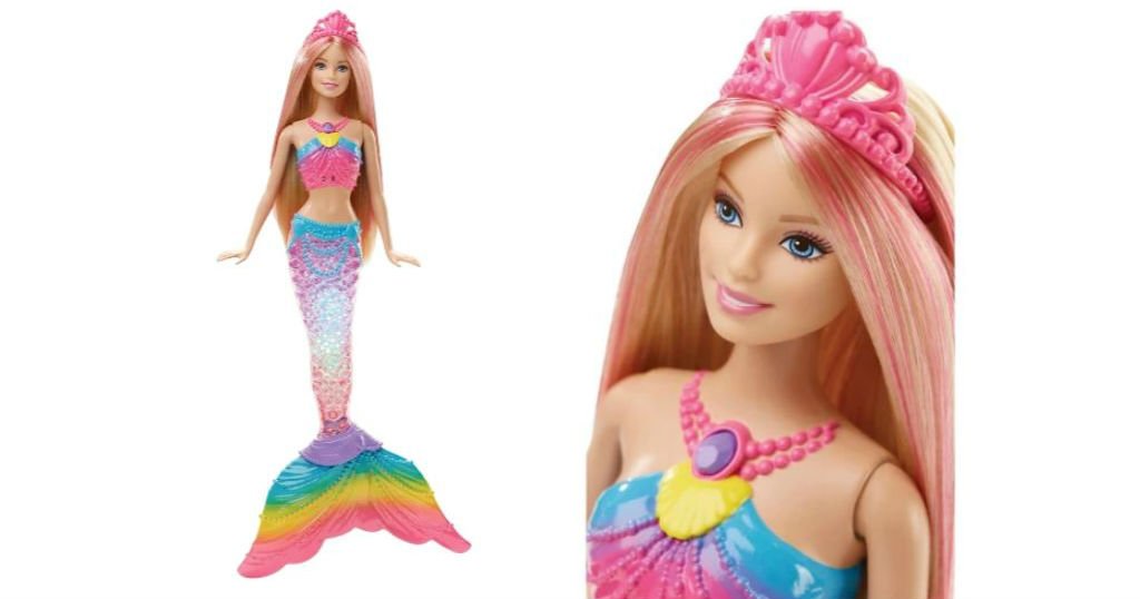 Barbie Rainbow Lights Mermaid Doll a $11.83 (Reg. 16.89) en Target