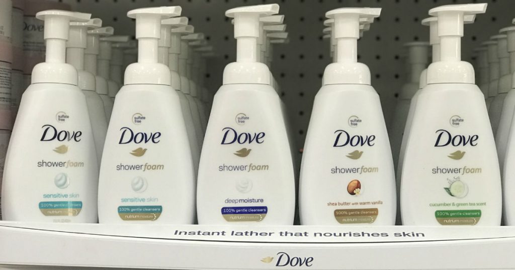 Dove Shower Foam en Target