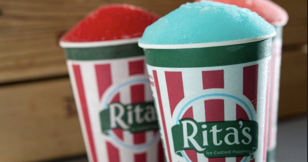 Italian Ice GRATIS en Rita's