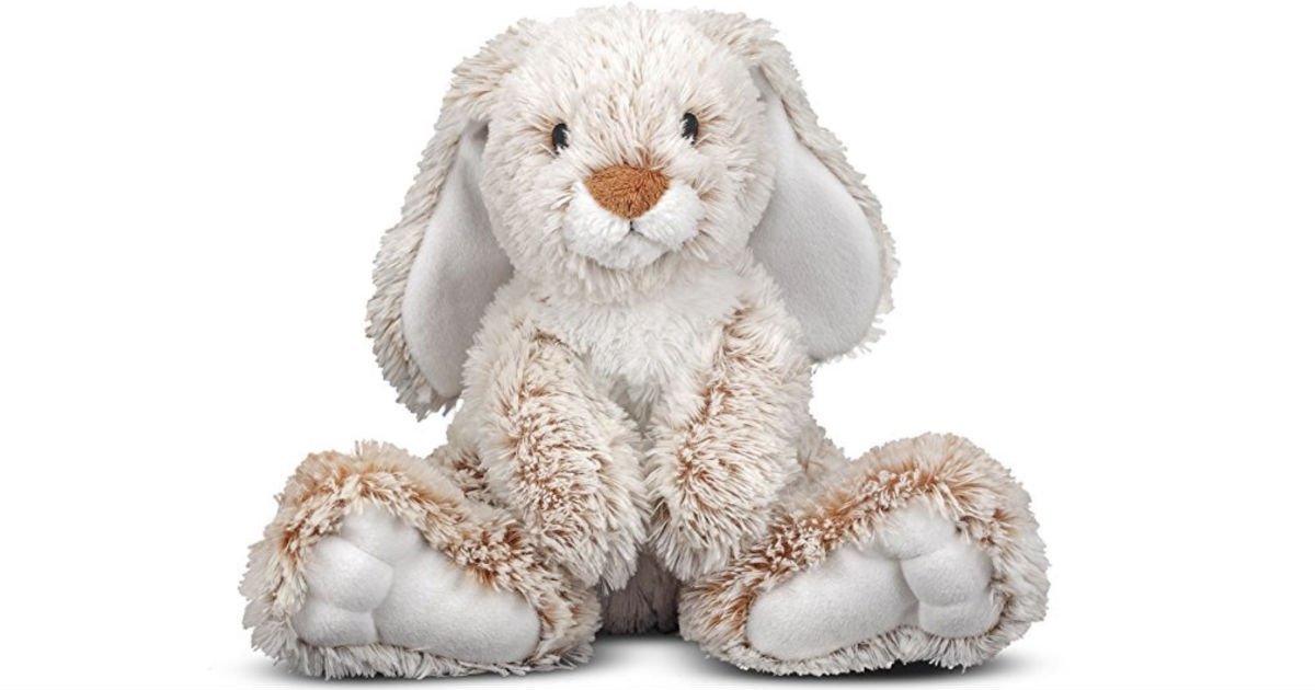 Melissa & Doug Burrow Bunny Rabbit Stuffed Animal 