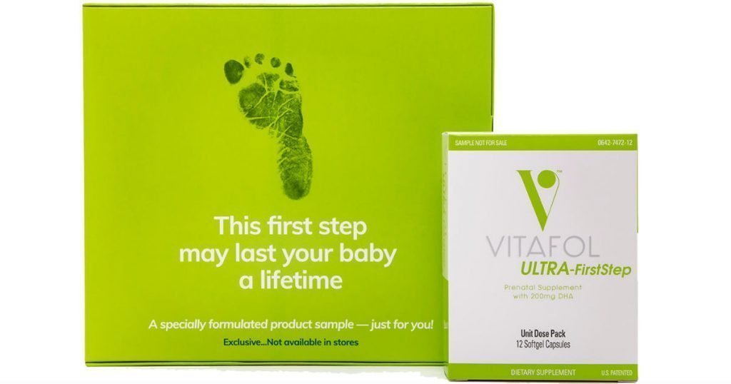 Muestra GRATIS de Vitaminas Prenatal Vitafol Ultra