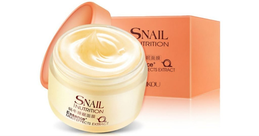 Snail Nutrition Sleeping Mask Anti-Aging Night Cream