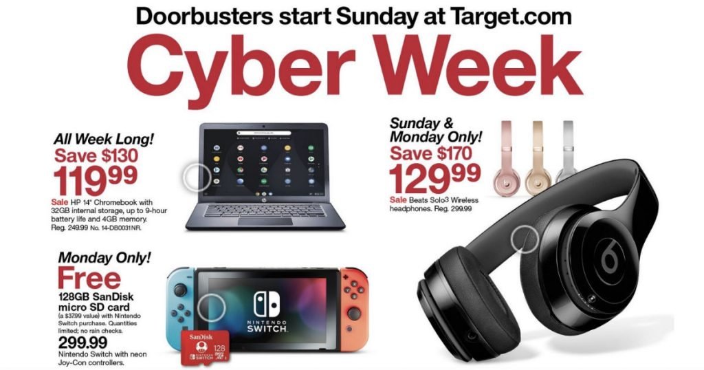 Target Cyber Monday 2019