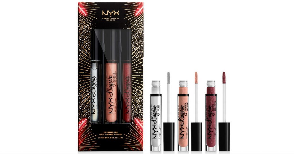 NYX Professional Makeup Love Lust Disco Lip Lingerie Gloss Set