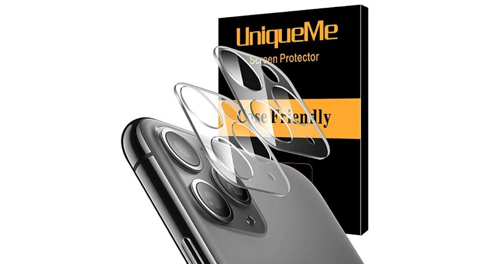 Protector UniqueMe (2pcs) Camera Lens para iPhone 11 Pro y iPhone 11 Pro Max 
