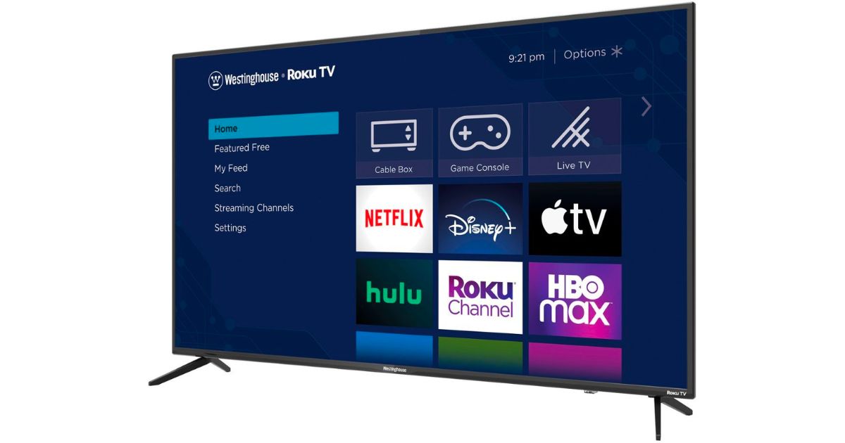 Westinghouse 55-In 4K UHD Smart Roku TV with HDR
