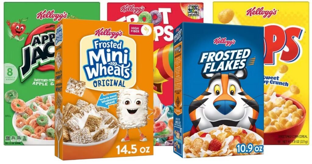 Variedad en Cereales Kellogg's