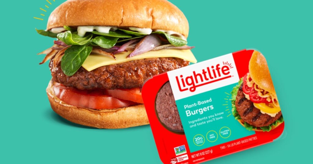 Lightlife Plant-Based Burgers GRATIS