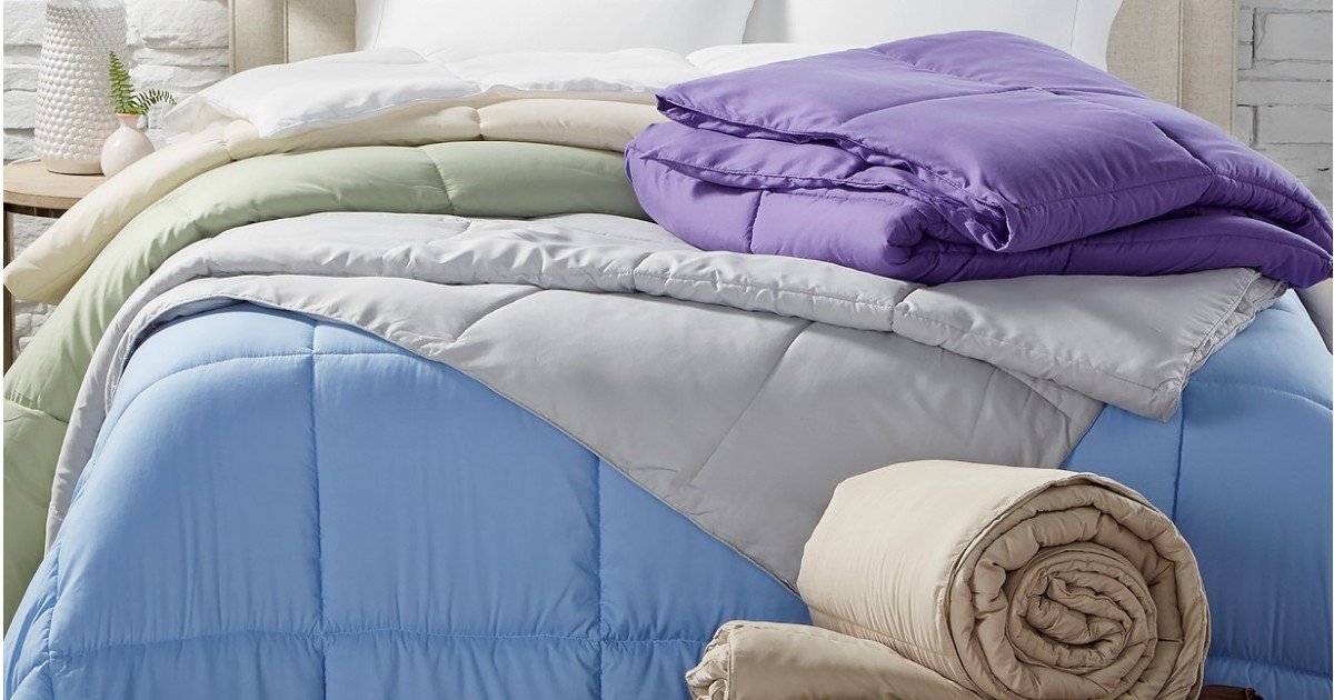 Lightweight Comforters SOLO 19.99 en Macy’s (Reg 110) 5 Colores