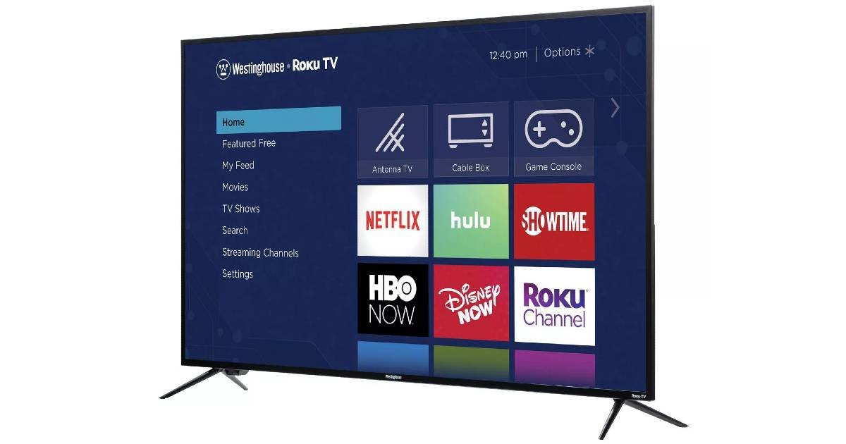 Televisor Westinghouse 50" 4K Ultra HD Roku Smart TV