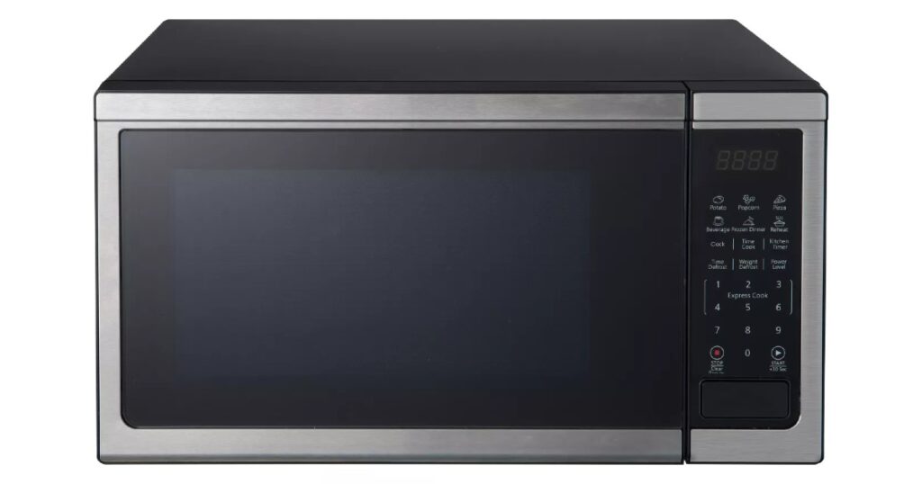 Oster 1000W Microwave Stainless Steel