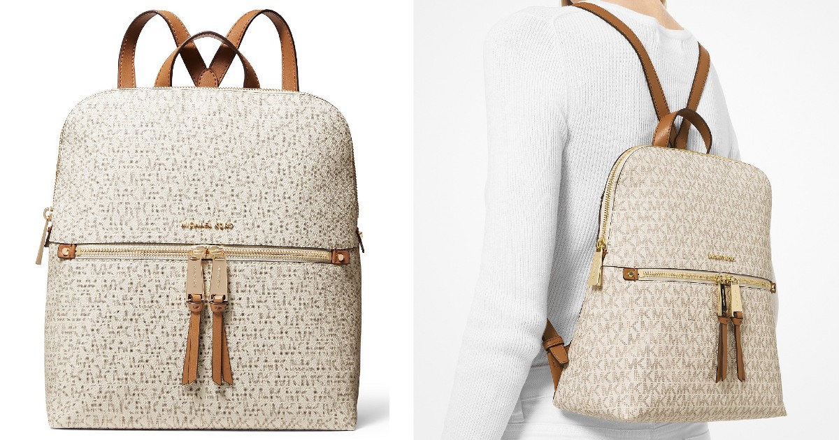 Michael Kors Rhea Zip Backpack en Macy's