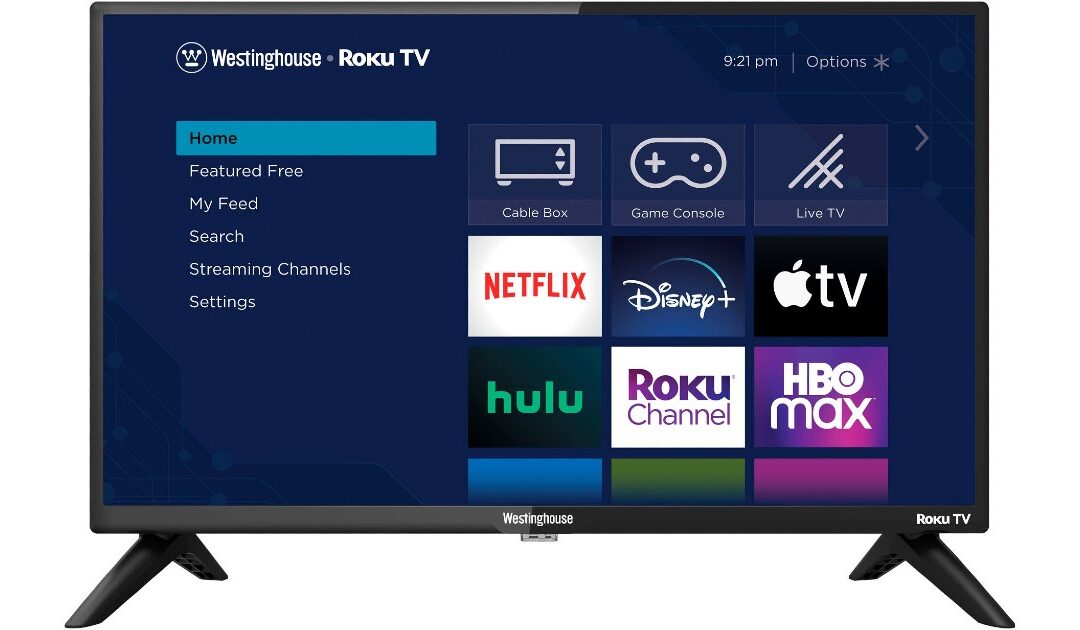 Westinghouse HD Smart Roku TV 24-In a solo $79.99 en Best Buy (Reg. $160)