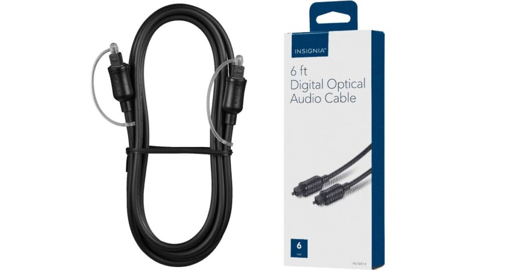 Cable de audio óptico digital Insignia