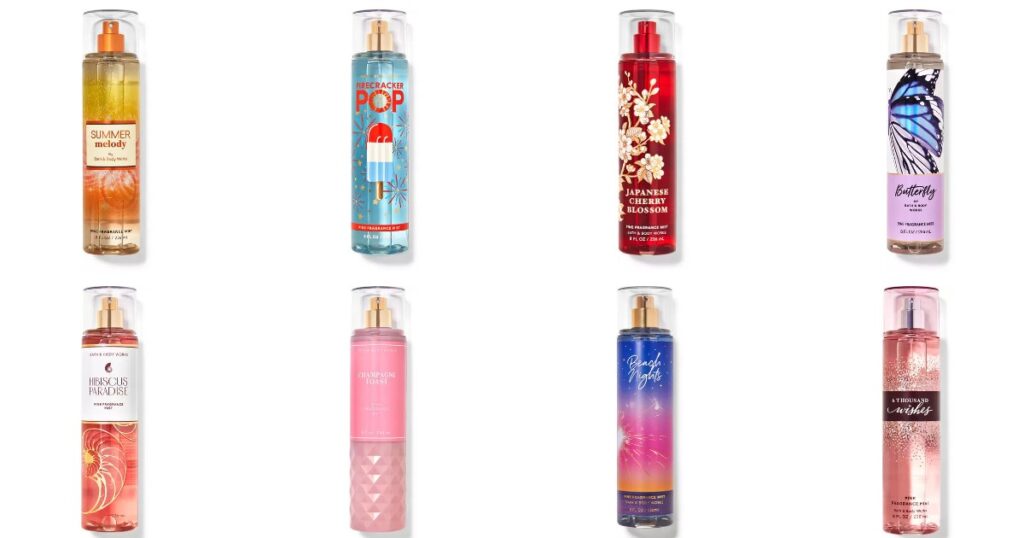 Fragrance Mists Solo 595 En Bath And Body Works Cuponeandote 7575