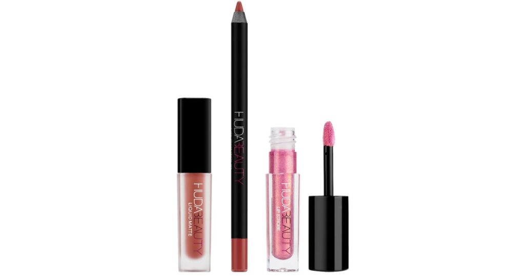 Huda Beauty Lipstick Set de 3-Piezas en Sephora