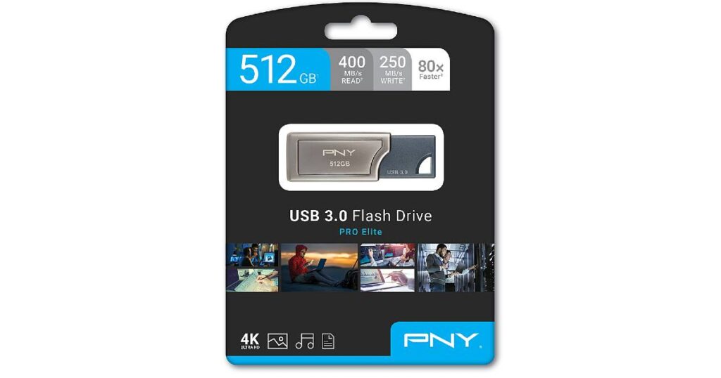 PNY Pro-Elite USB 3.0 Flash Drive 512GB