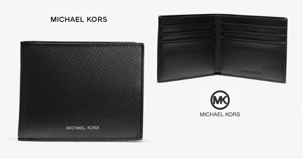 Michael Kors Crossgrain Leather Billfold Wallet 