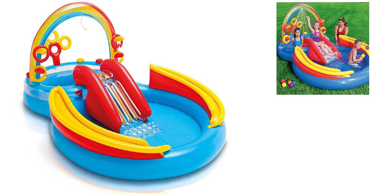 Piscina Inflable Intex Rainbow Ring