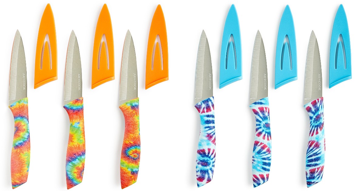 Set de Cuchillos Art & Cook Tie-Dye 6-Piezas