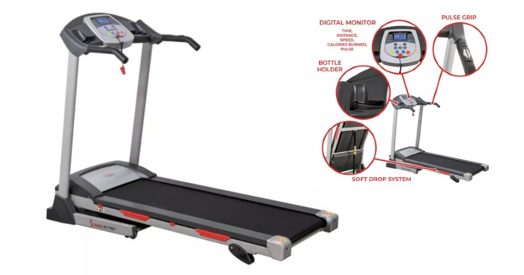 Sunny Health & Fitness Electric Treadmill