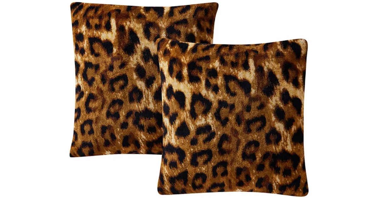 Cojines Decorativos de Leopardo 2-Pack en Macy's