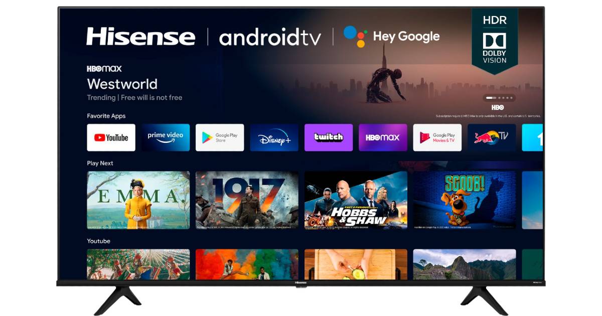 Hisense LED 4K UHD Smart Android TV 70