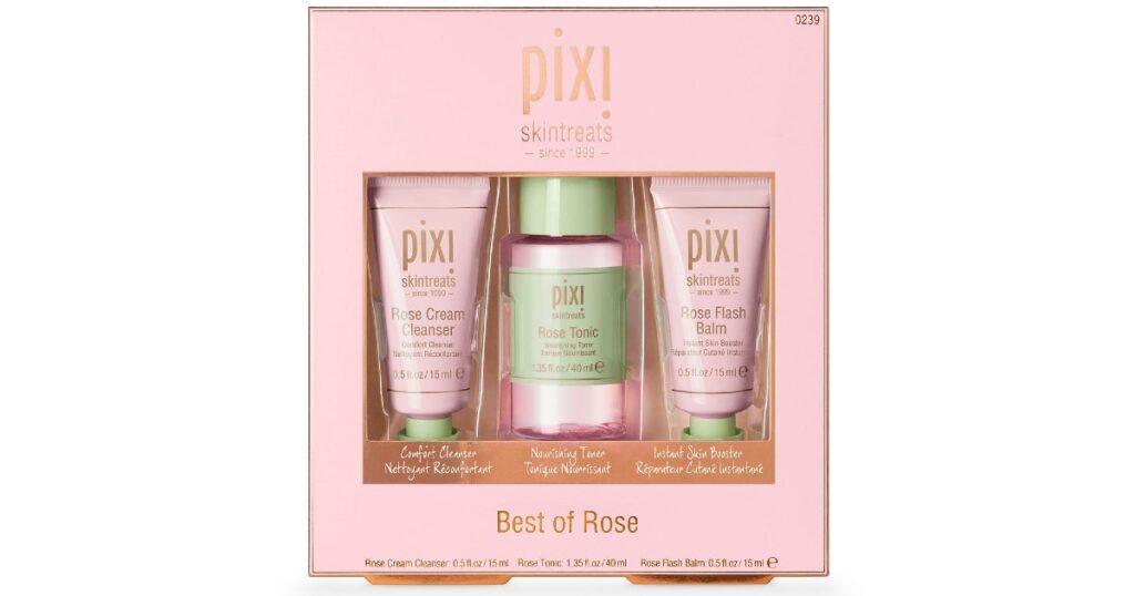 Kit Pixi Skintreats Best of Rose de 3-Piezas