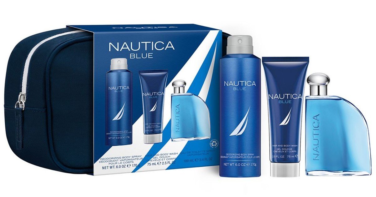 nautica blue hair and body wash