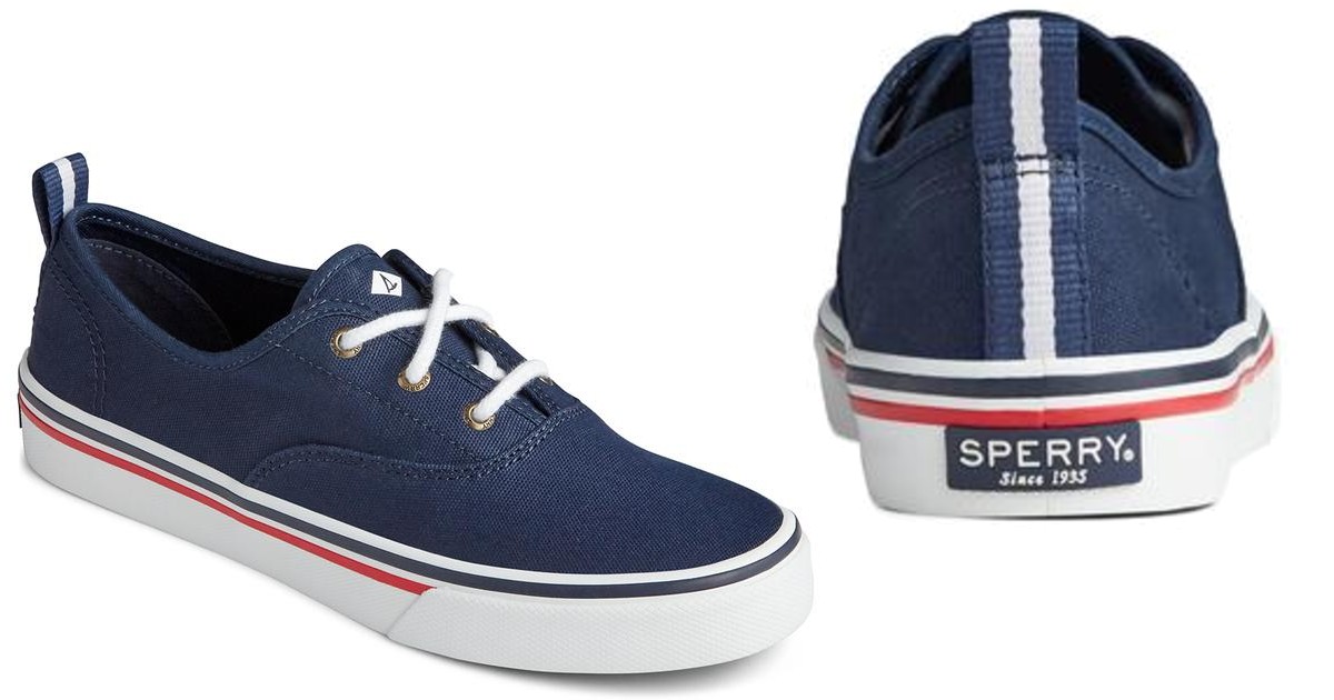 Sperry Canvas Sneakers Para Mujeres