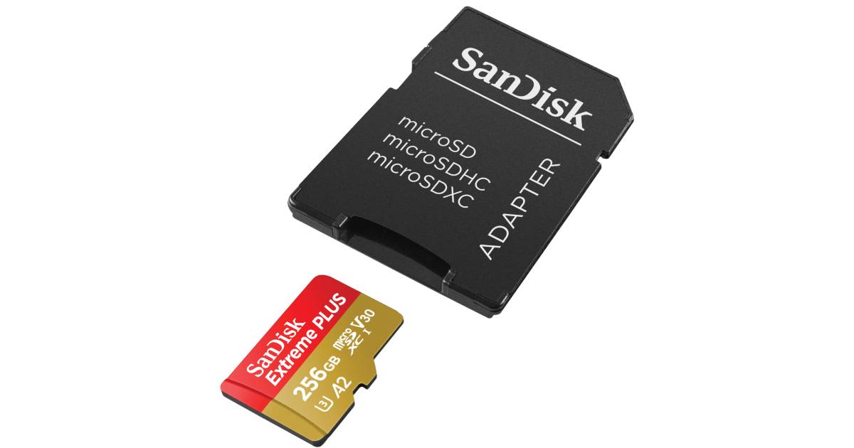 Tarjeta microSDXC SanDisk Extreme Plus 256GB