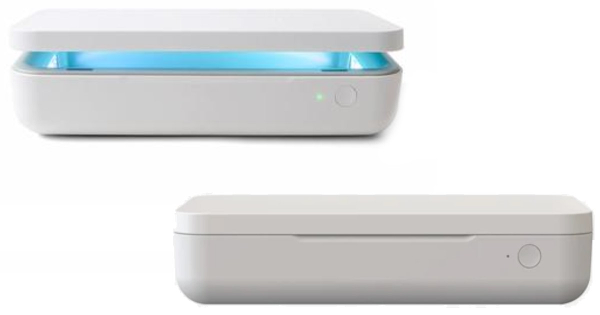 Cargador Samsung Qi Wireless y UV Sanitizer