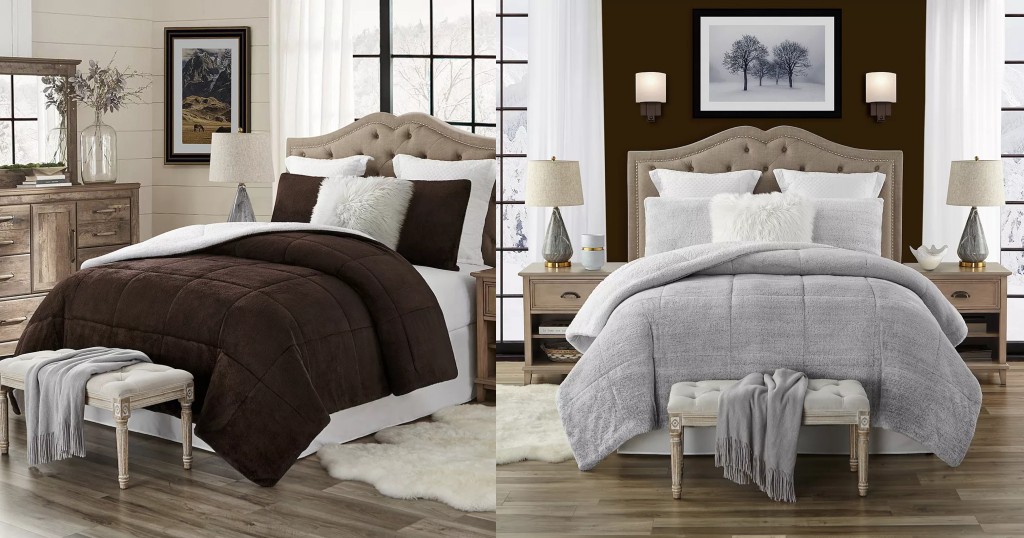 Set-de-Comforter-Swift-Home-Trendy-Reversible-Ultra-Plush-Faux