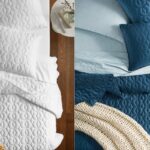 Quilt Oake Geometric Embroidered a solo $59.93 (Reg $200)
