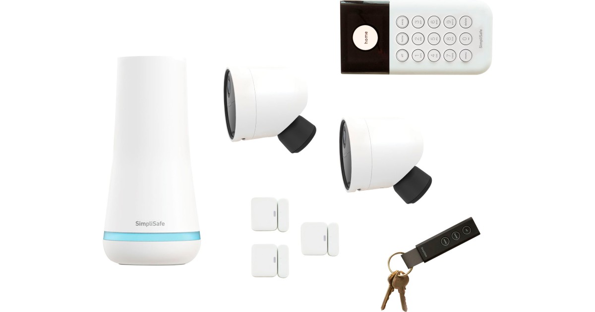 SimpliSafe Protect Home Security System with Outdoor Camera