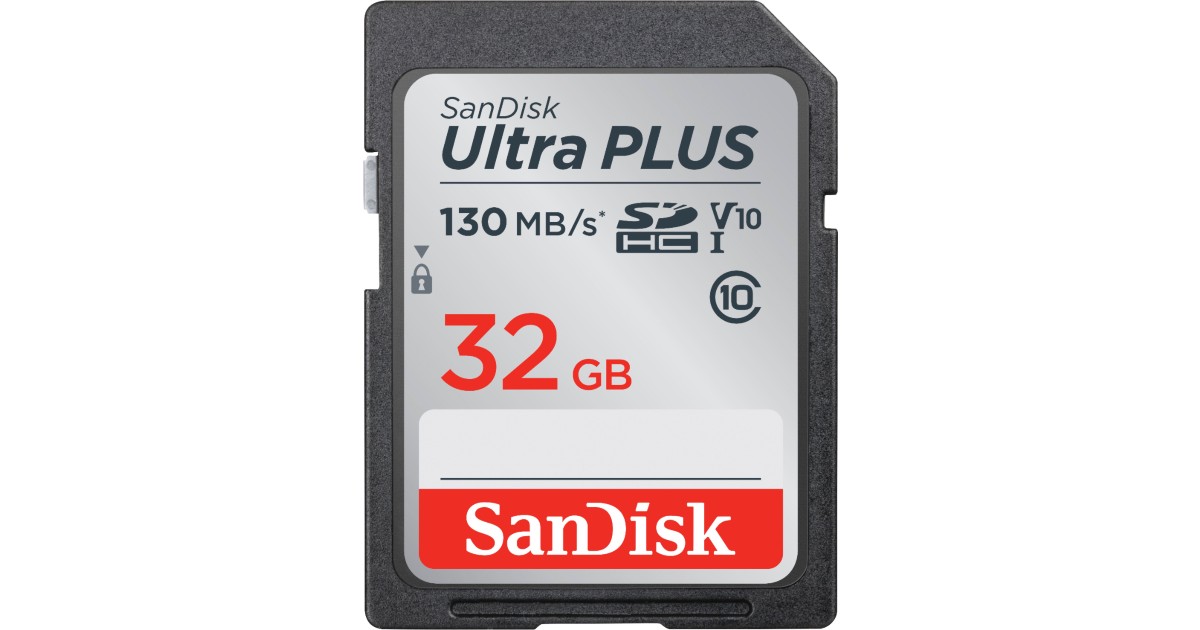 Tarjeta de Memoria SanDisk Ultra Plus 32GB