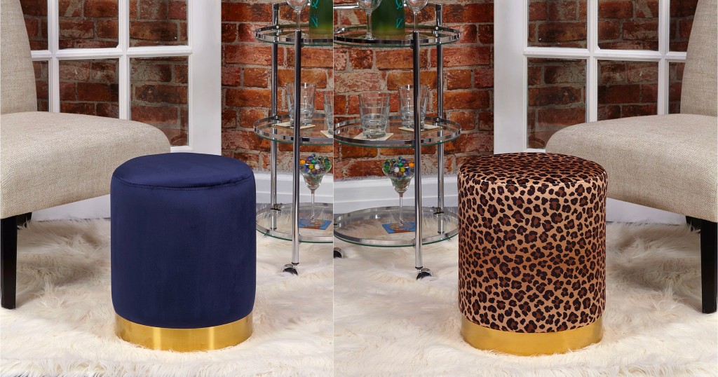 Ottoman-JGW-Furniture-Velvet-Textured