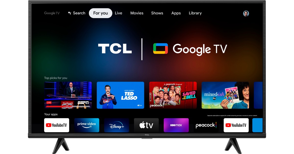 TCL LED 4K UHD Smart Google TV 50-In