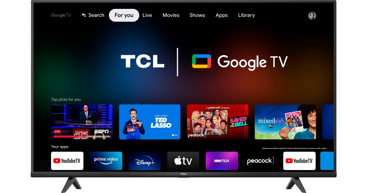 TCL LED 4K UHD Smart Google TV 55-In