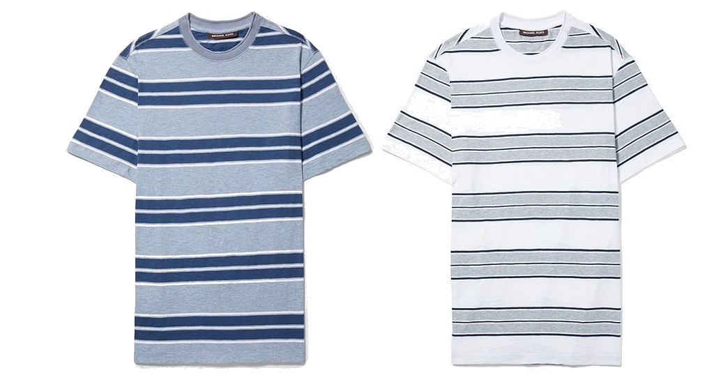 t-shirt-michael-kors-striped-slub-cotton