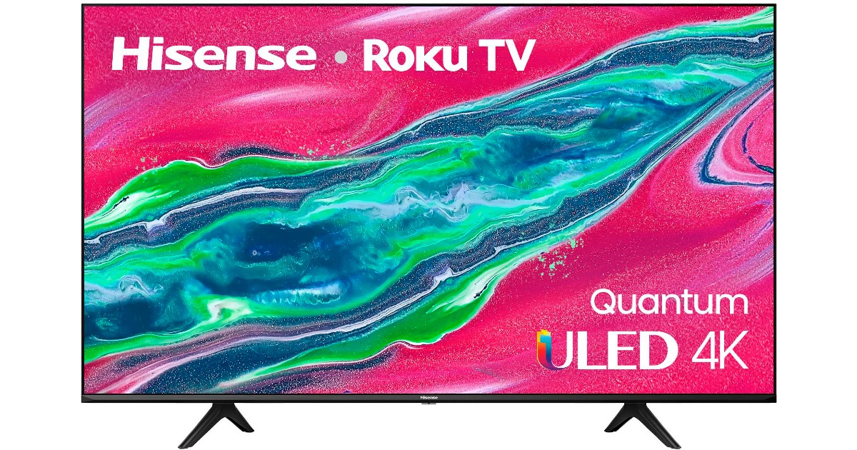 Hisense Quantum ULED 4K UHD Smart Roku TV 55-In