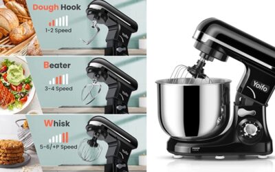 Kitchen Electric Mixer with Dough Hook a solo $59.99 (Reg. $129.99)
