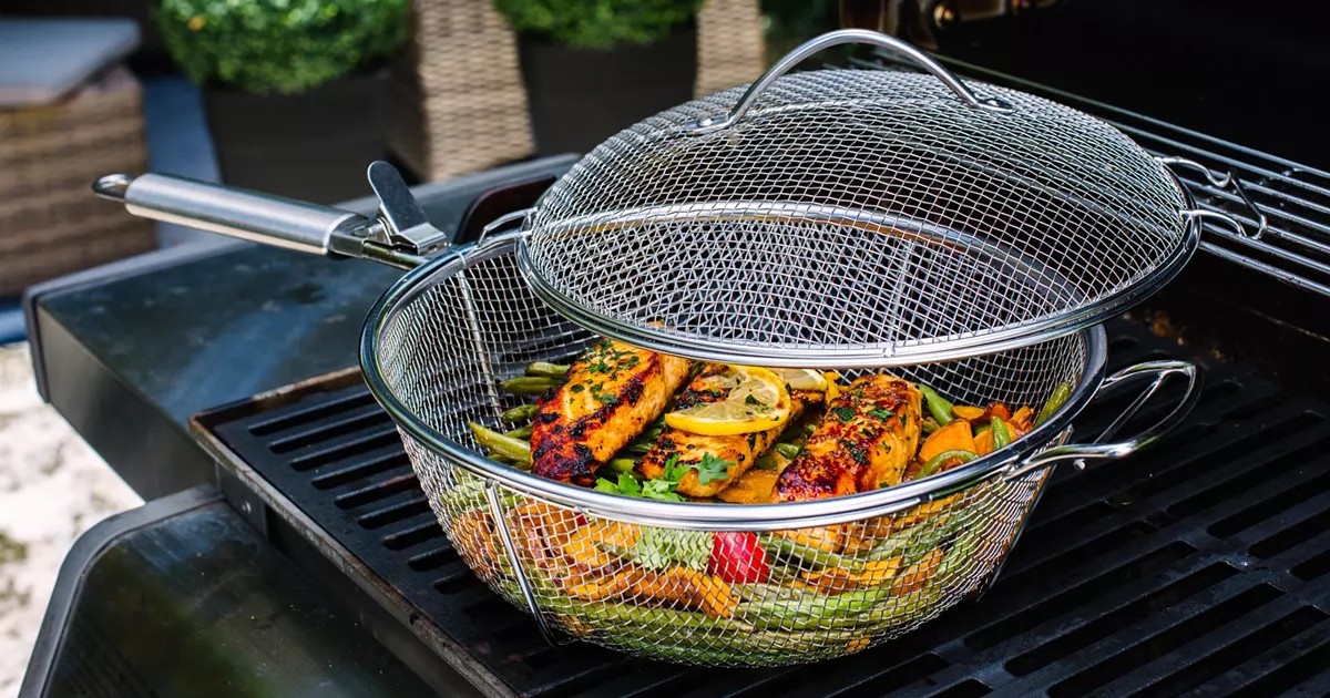SEDONA Stainless Steel Grill Basket